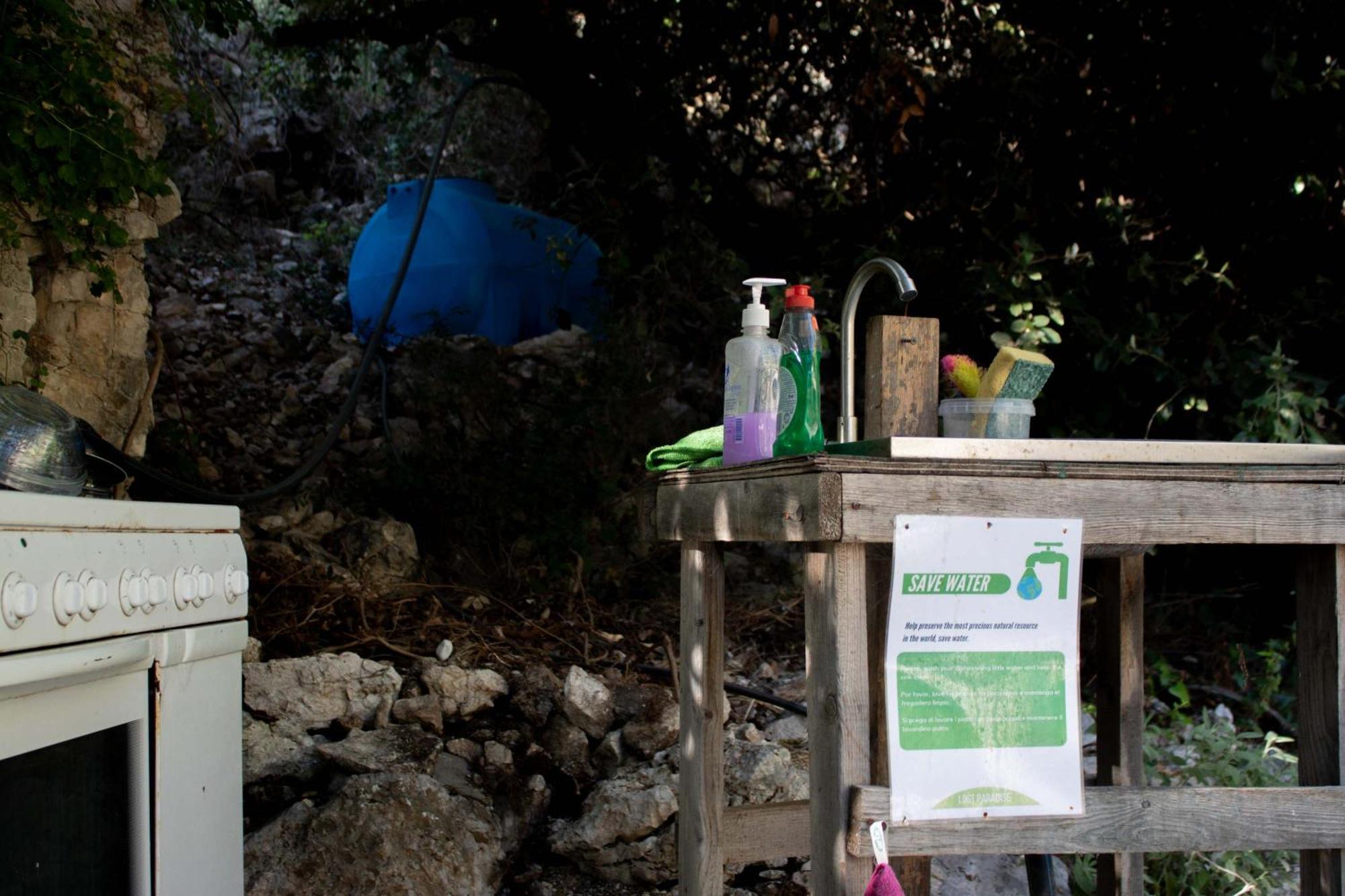 Lost Paradise Eco Camping Himare Esterno foto
